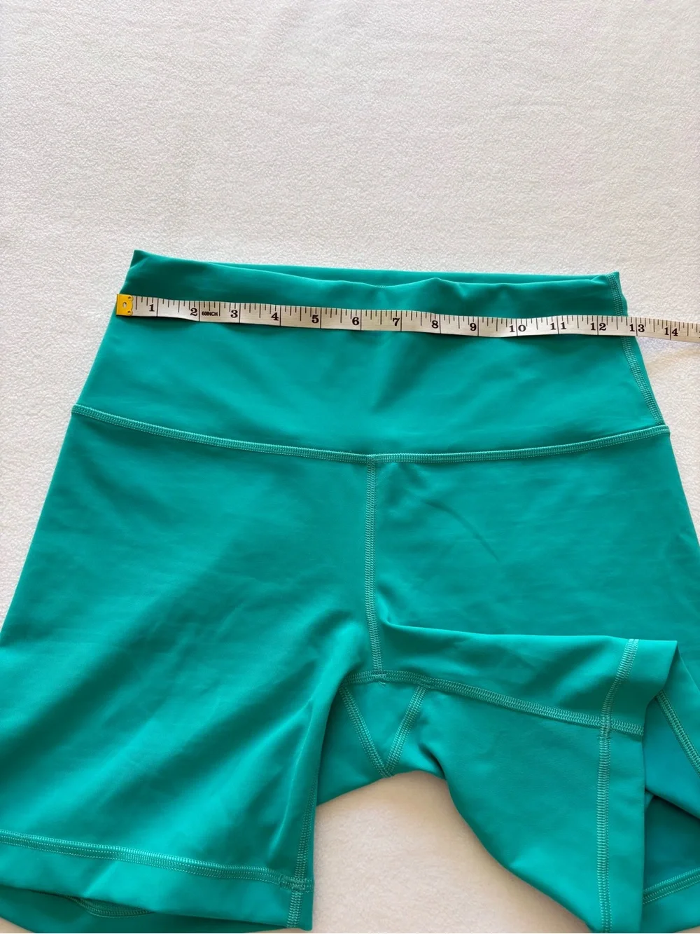 lululemon athletica High-Rise Wunder Train Shorts — Teal size 8